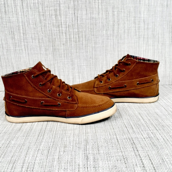 Polo Ralph Lauren Suede Leather Boots 7 - Picture 7 of 8